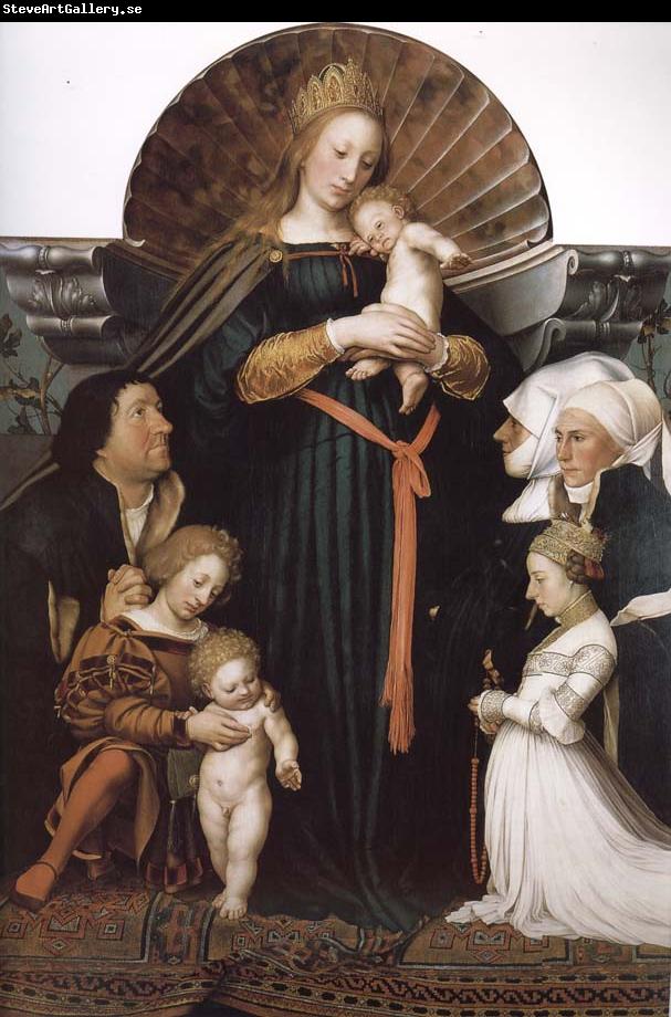 Hans Holbein Our Lady Meyer